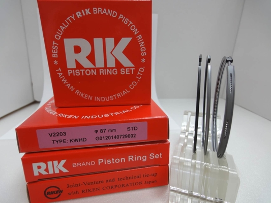 Kubota V2203 piston ring, cylinder diameter 87MM, size: 2.5 * 2 * 5