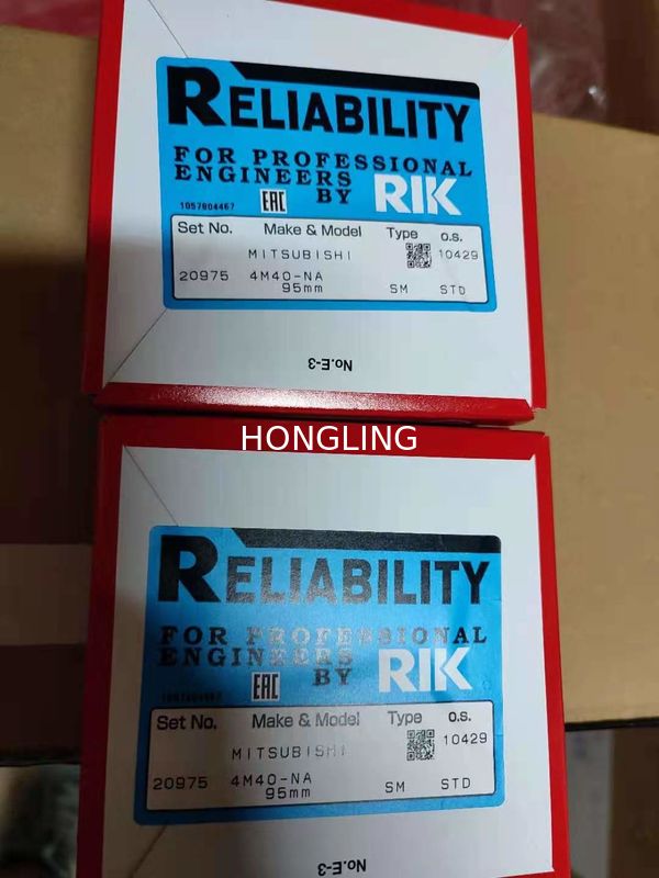 4m40 RIK Piston Rings Me202342 Me202380 For Excavator Japan Rik 20975 20661